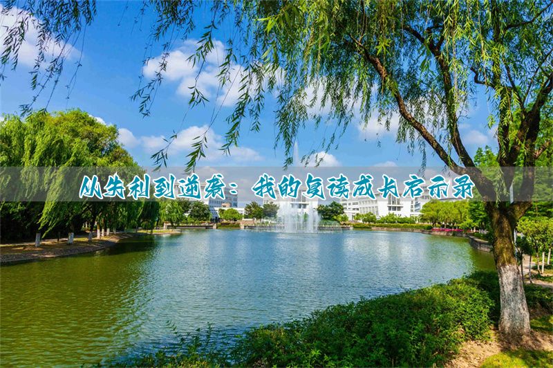 复读这一年，我如何让失败变成垫脚石？_复读这一年，我如何让失败变成垫脚石？_