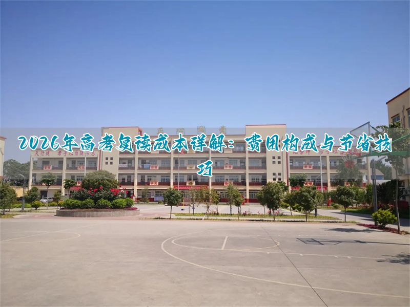 高考复读的费用是多少钱_高考复读生费用_