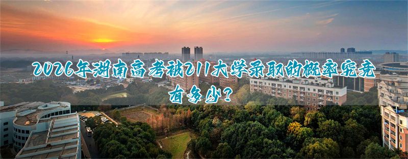 湖南2020年大学录取率__湖南各大学2021年高考录取