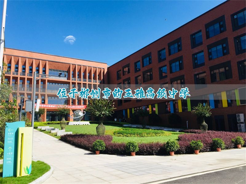 位于郴州市的五雅高级中学