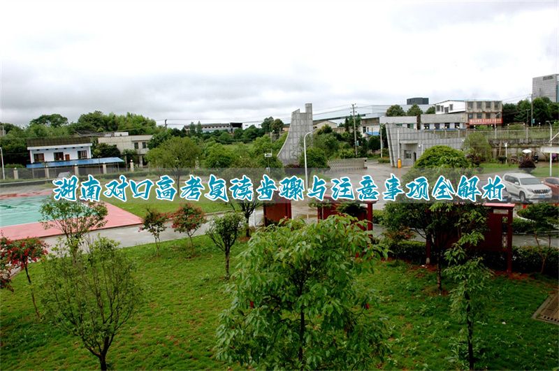 _湖南对口升学复读_湖南对口高考是什么意思