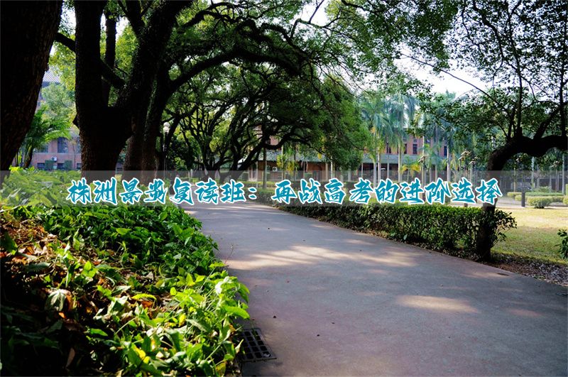 株洲景炎复读班:再战高考的进阶选择